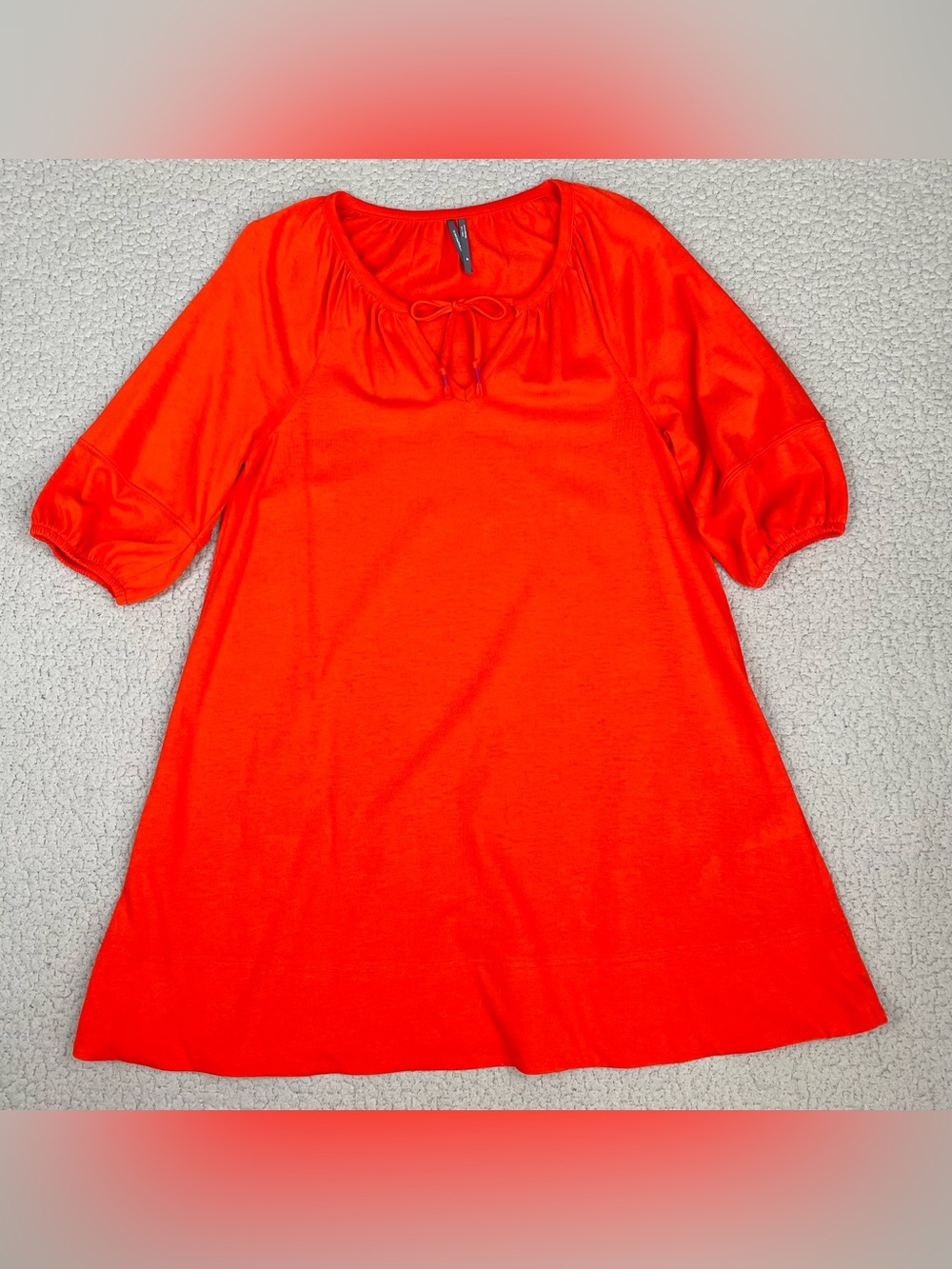 Anthropologie Anais 3/4 Sleeve Swing Tunic Dress